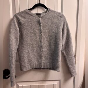Brandy Melville grey wool cardigan sweater